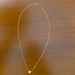 Simple Pearl Necklace